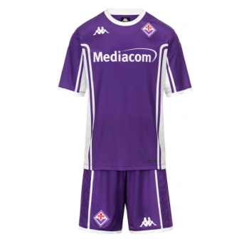 Billige Fotballdrakt Fiorentina Replika Hjemmedraktsett Barn 2025-26 Kortermet (med bukser)